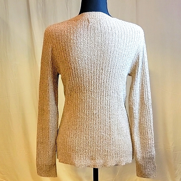 Croft&Barrow Golden Brown Sweater - Picture 5 of 6